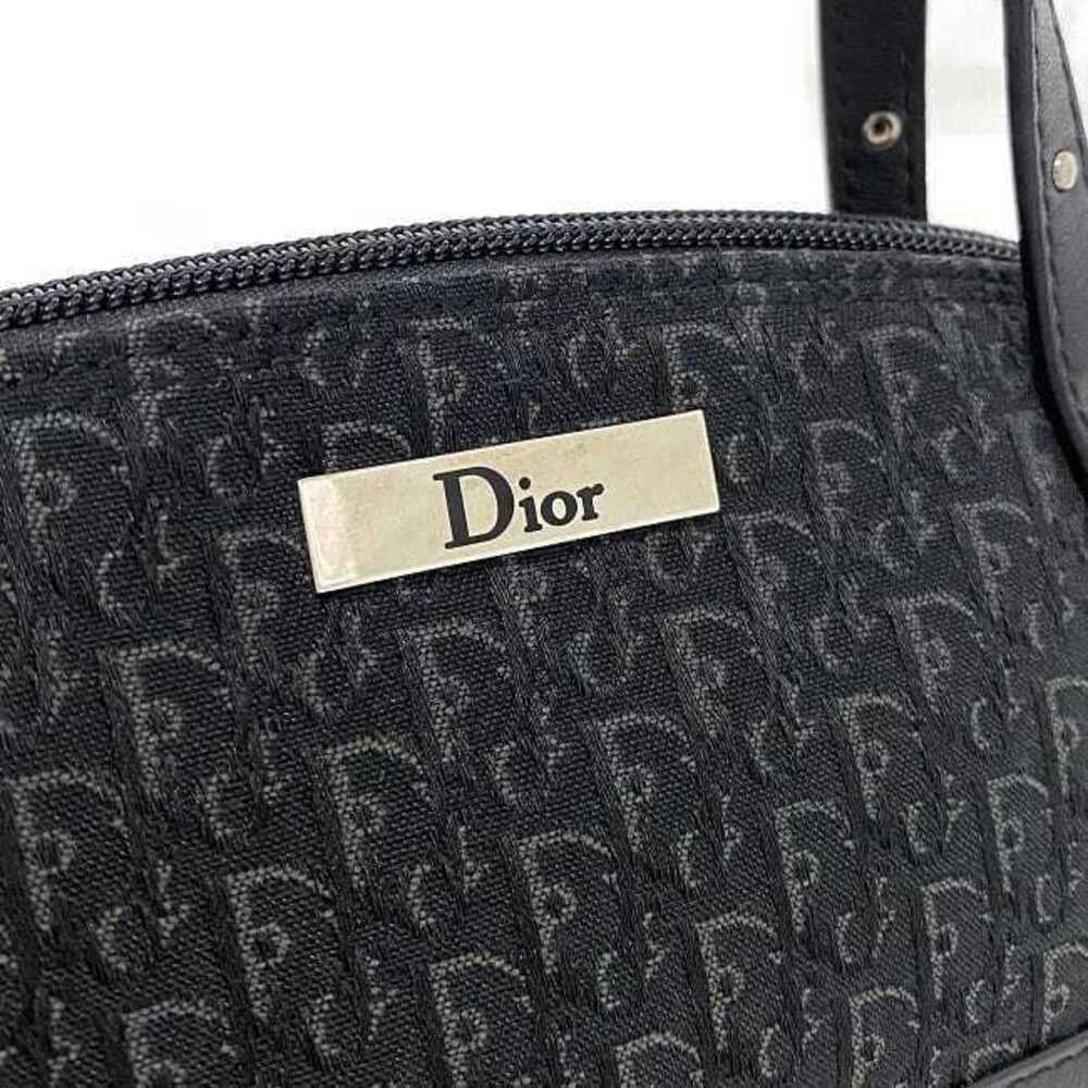 Christian Dior Handbag Black Silver Trotter Bag Accessory Clutch All over Plate - Picture 6 of 8